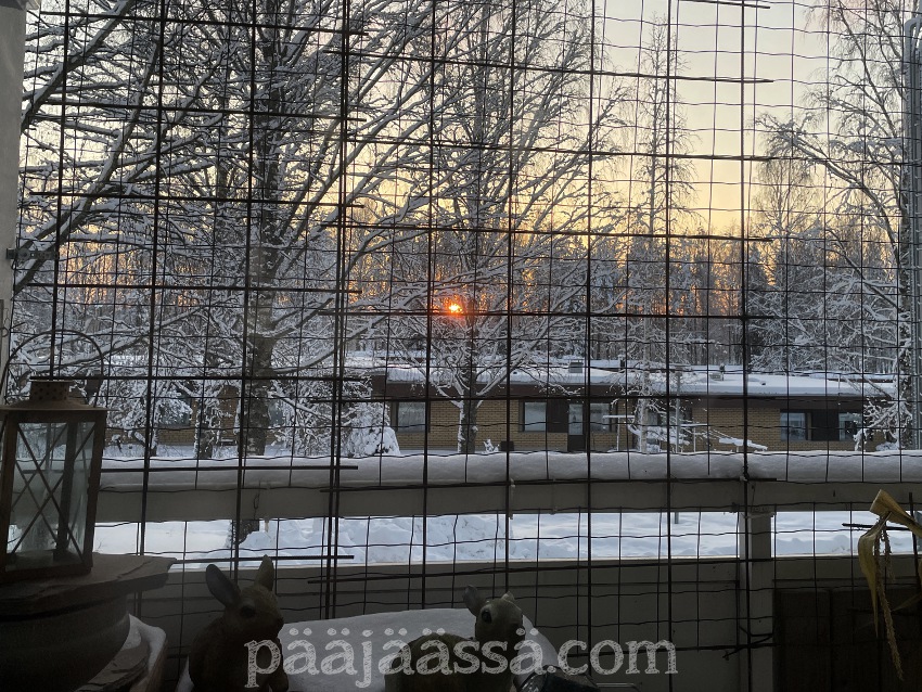 Vuoden 2023 viimeinen päivä oli aurinkoinen