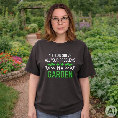You can solve all your problems in a garden (DGR)